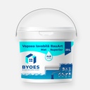 Vopsea lavabilă pentru interior Byoes albă mat