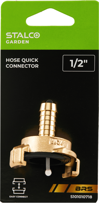 CONECTOR.RAP.FURTUN 1/2” BRS GK STALCO.GD