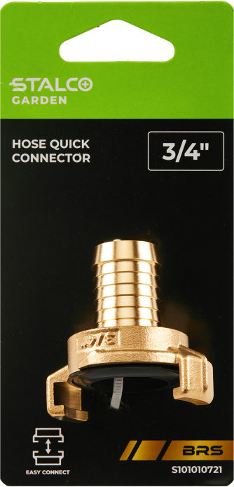 CONECTOR.RAP.FURTUN 3/4” BRS GK STALCO.GD