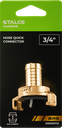 CONECTOR.RAP.FURTUN 3/4” BRS GK STALCO.GD