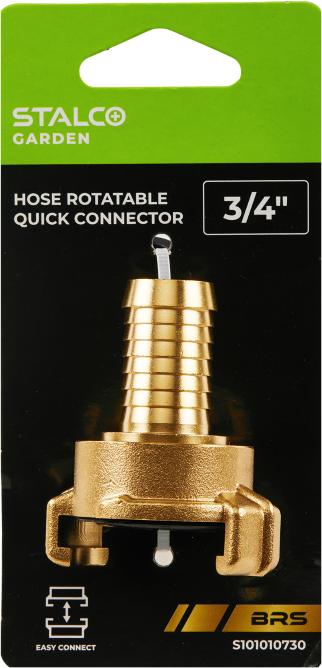 CONECTOR RAPID ROTATIV PENTRU FURTUN 3/4” BRS GK STALCO.GD