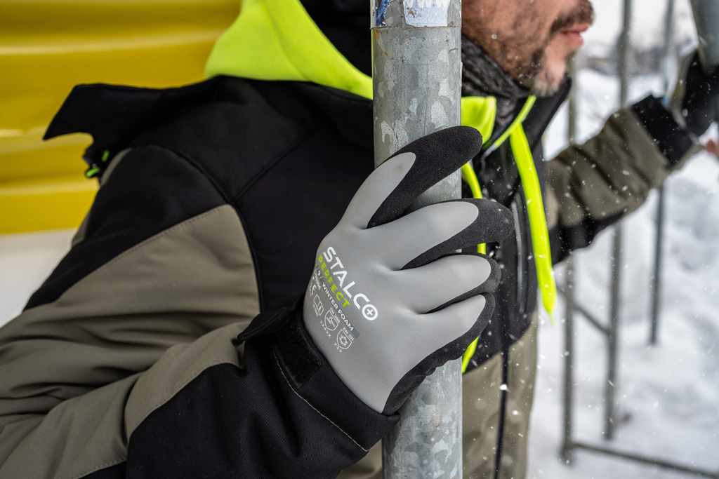 Mănuși din poliester WINTER FOAM STALCO PERFECT