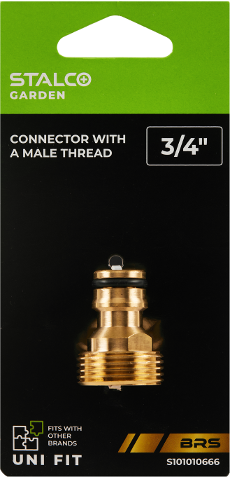 CONECTOR.FIL.EXT.3/4” BRS STALCO.GD