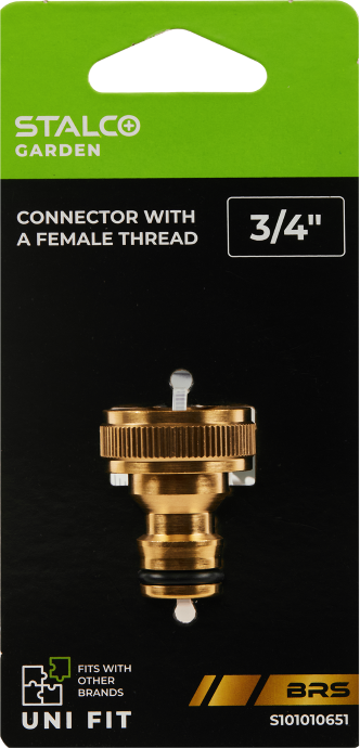 CONECTOR.FIL.INT.3/4” BRS STALCO.GD