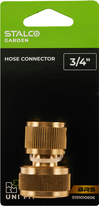 CONECTOR.FURTUN.3/4” BRS STALCO.GD