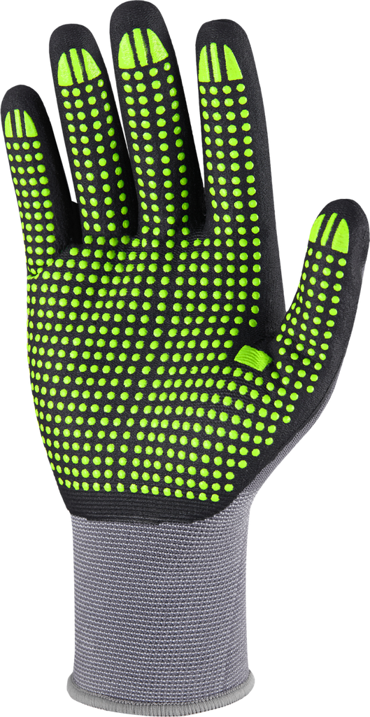 Mănuși din nylon NITRILE FLEX DOTS 10 STALCO PERFECT S-76321