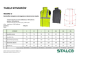 VESTA.IARNA.AVERTIZ.REVERS.V.2in1.STALCO.PERFECT.GALBENA