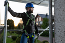 Hanorac softshell pentru bărbați AUGUST Negru STALCO PERFECT
