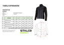 Hanorac softshell pentru bărbați AUGUST Negru STALCO PERFECT