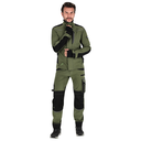 Hanorac de lucru STRETCH LINE Olive STALCO PERFECT 