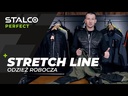 Hanorac de lucru STRETCH LINE Olive STALCO PERFECT 