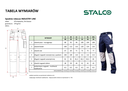 Pantaloni de lucru bleumarin INDUSTRY LINE STALCO