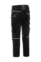 Pantaloni de lucru PROFESSIONAL STRETCH LINE Negri STALCO PERFECT