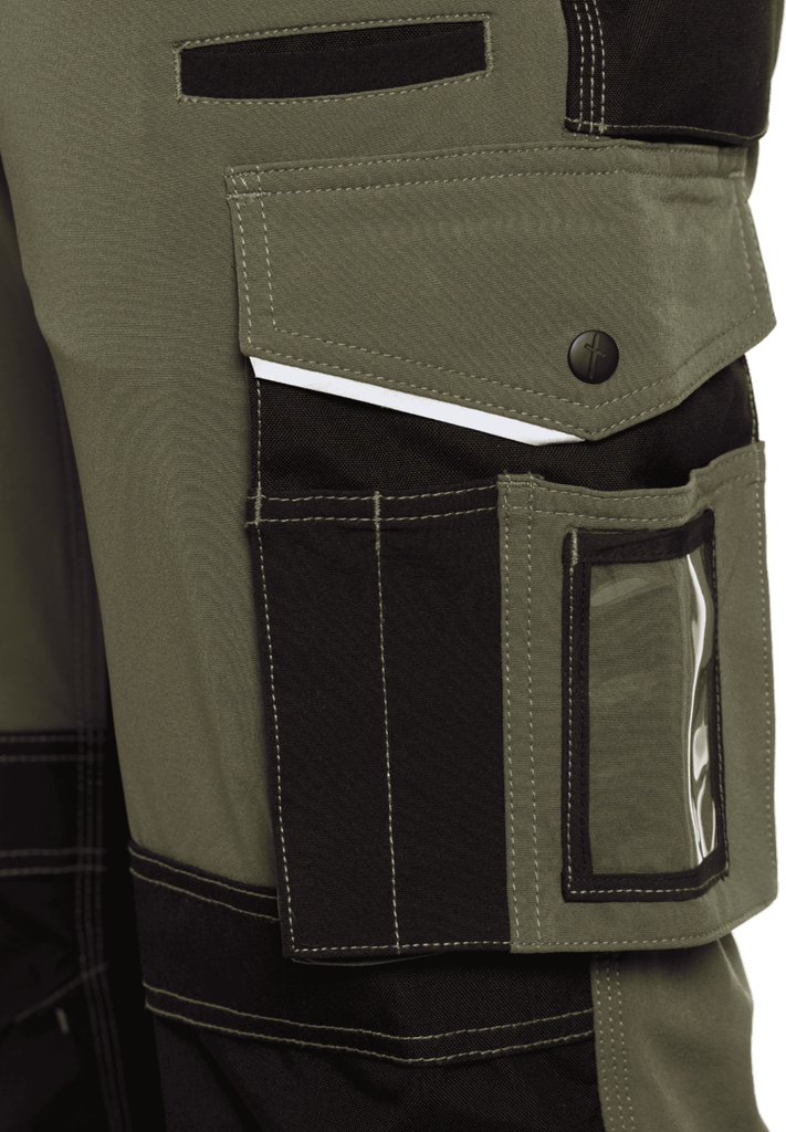 Pantaloni de lucru PROFESSIONAL STRETCH LINE Olive STALCO PERFECT 