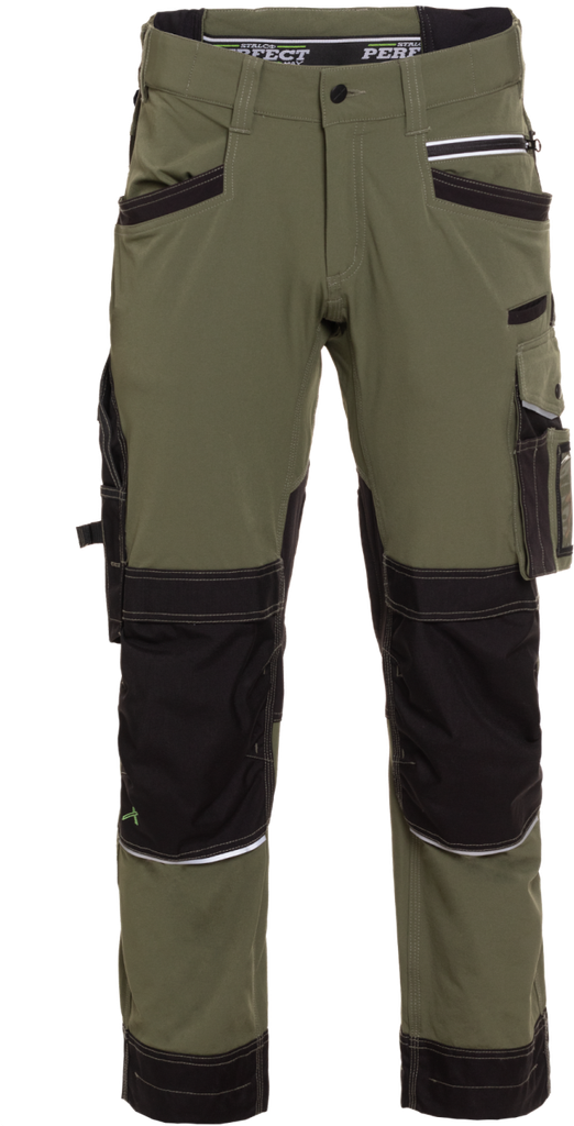 Pantaloni de lucru PROFESSIONAL STRETCH LINE Olive STALCO PERFECT 