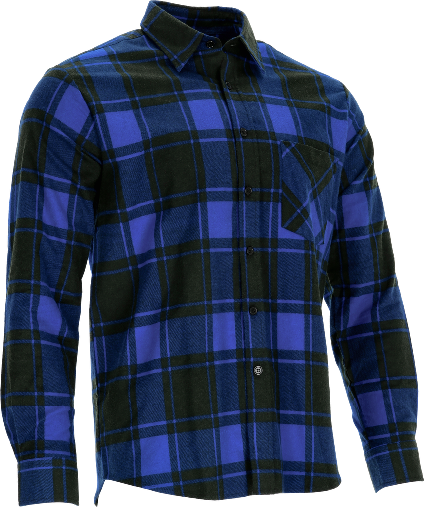 Cămașă albastră din flanel SQUARE STALCO