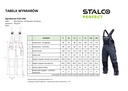 Salopetă FLEX LINE gri STALCO PERFECT