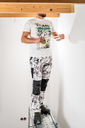 Pantaloni de lucru PAINTER Albi STALCO