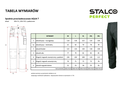Pelerină de ploaie AQUA M Verde STALCO PERFECT