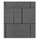 Pavaj de beton dreptunghiular combi Leier Taverna 100, 200 și 300x200x60 mm (Antracit Leier)