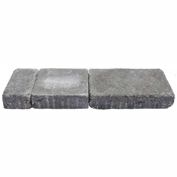 Pavaj de beton dreptunghiular combi Leier Taverna Antik 100, 200 și 300x200x60 mm (Antracit Leier)