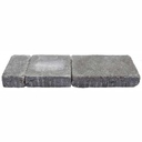 Pavaj de beton dreptunghiular combi Leier Taverna Antik 100, 200 și 300x200x60 mm (Antracit Leier)