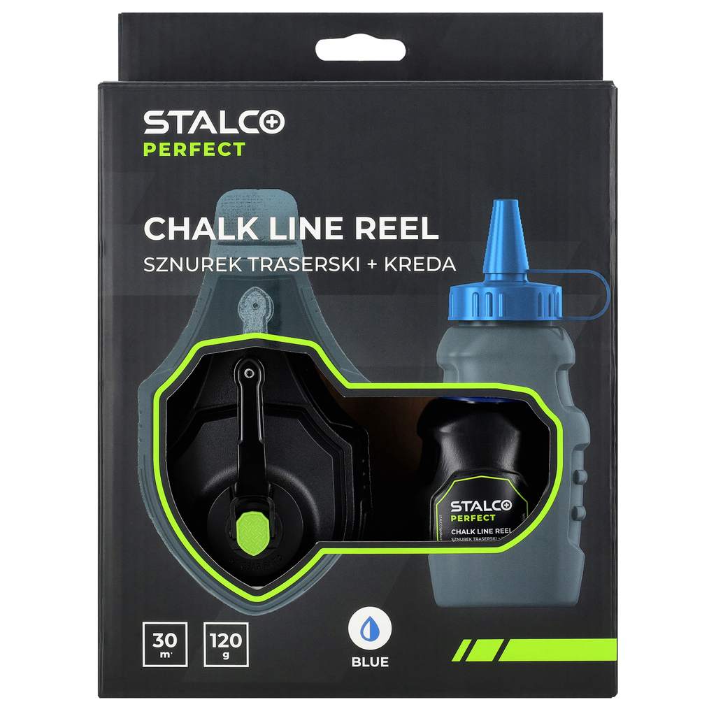 Fir de cretă 30m + cretă 120g STALCO PERFECT S010611034