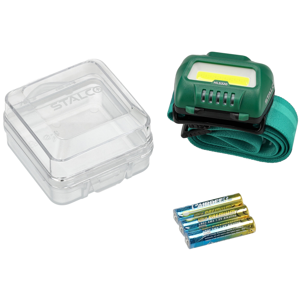 Lanternă frontală 3xAAA LED 320 lm HLS320 STALCO S052497803