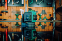 Nivelă laser în cruce 3D LLS3DG verde STALCO S058597004