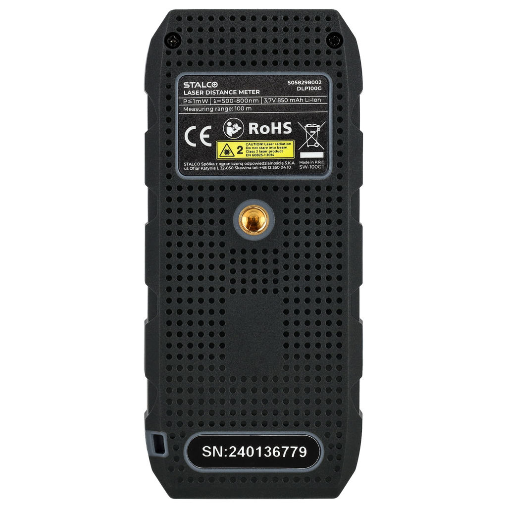 Telemetru laser DLP100G 100m STALCO PERFECT S058298002