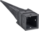 Suport stâlp tip țăruș SADDAR PSK WST compozită 46x46x550mm (1/-/380) STALCO PERFECT