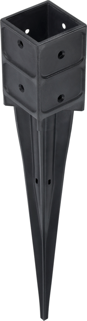 Suport stâlp tip țăruș SADDAR PSK WST compozită 46x46x550mm (1/-/380) STALCO PERFECT