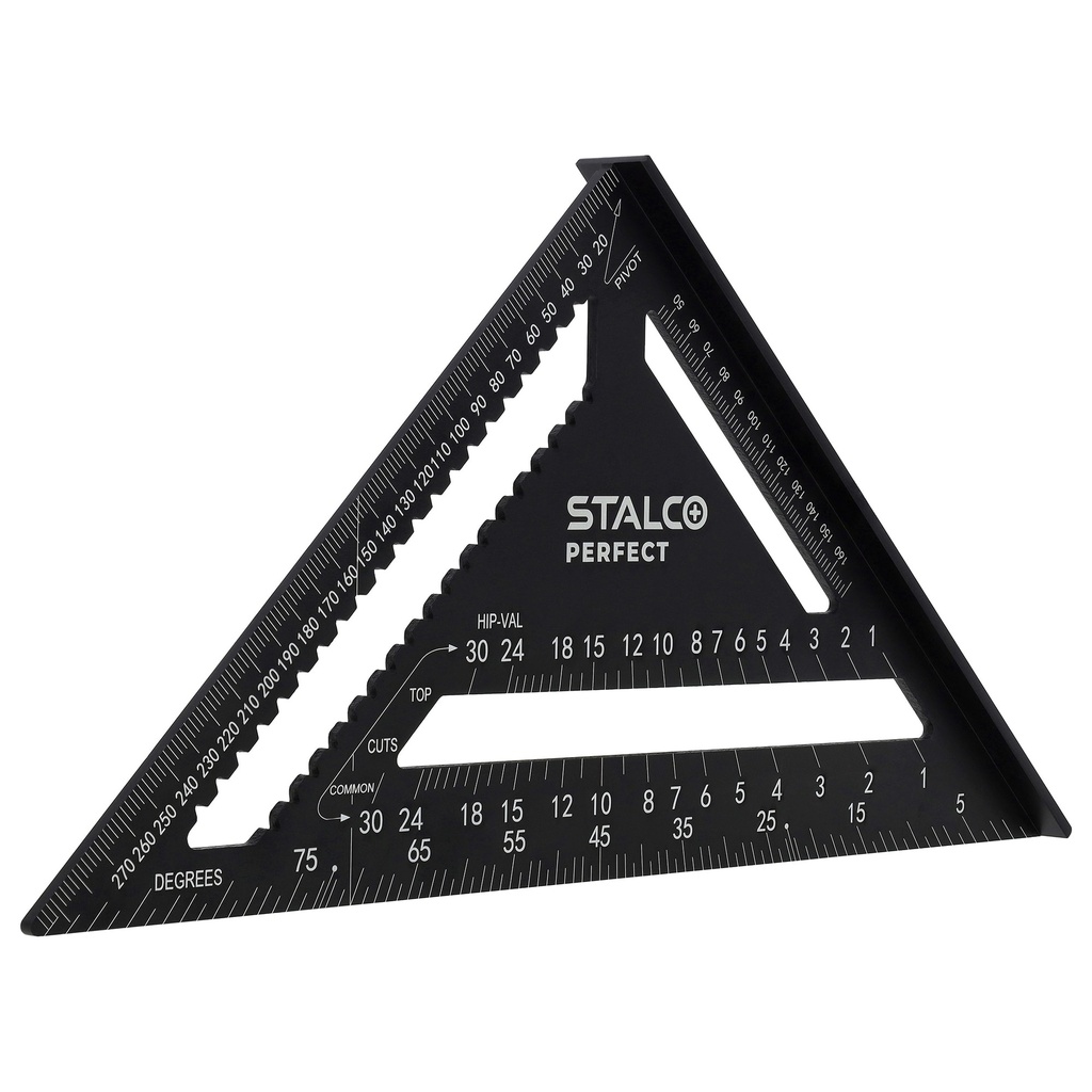 Echer din aluminiu cu picior 300 mm STALCO PERFECT S010417411