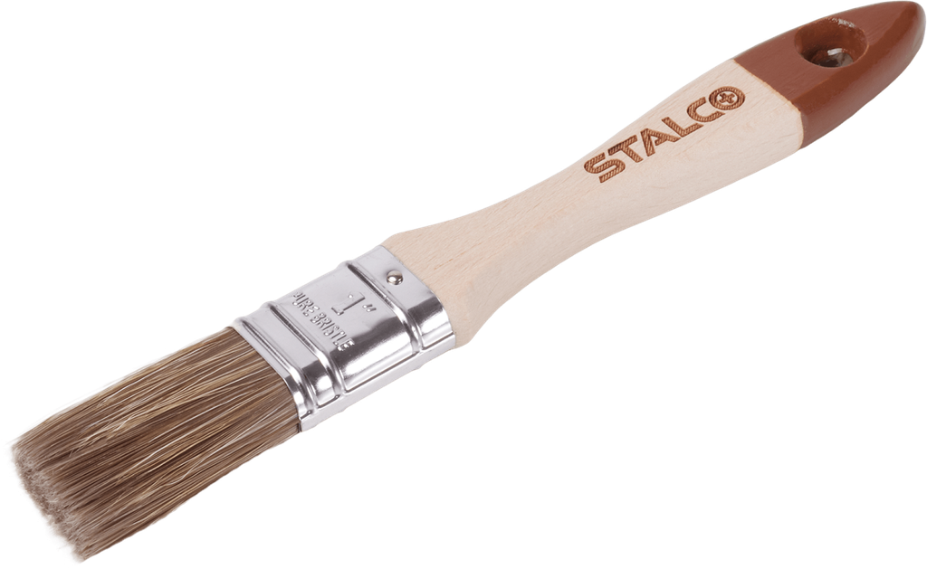 Pensulă englezească WOOD 15 mm STALCO