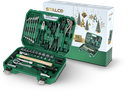 Set scule multifuncționale 1/2”+1/4” 55 buc clichet 90t ambalaj BMC STALCO S011100055
