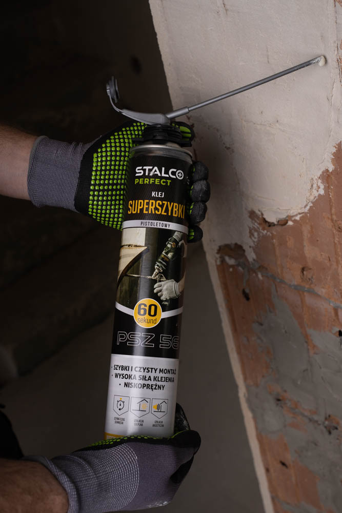 Adeziv poliuretanic super rapid pentru pistol 750 ml PSZ 56 Stalco Perfect S-64656