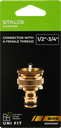CONECTOR.FIL.INT.1/2” - 3/4” BRS STALCO.GD
