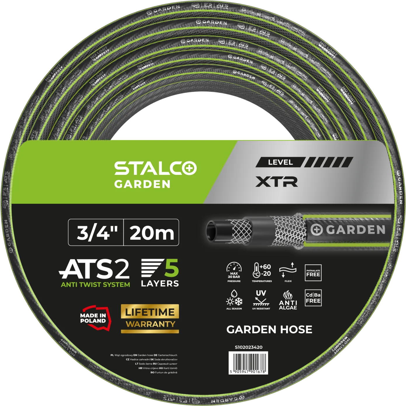 FURTUN.GRAD.ATS 3/4” 20M XTR STALCO.GD