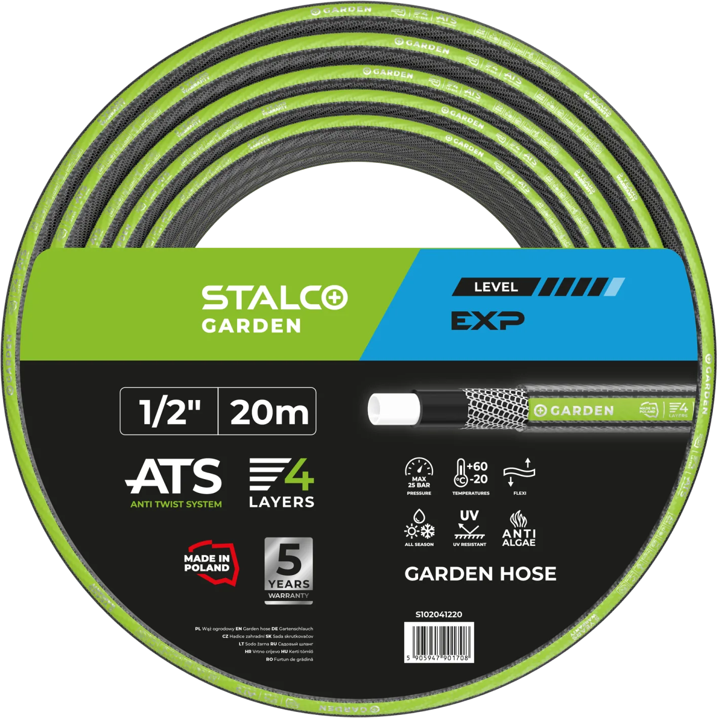 FURTUN.GRAD.ATS 1/2” 20M EXP STALCO.GD