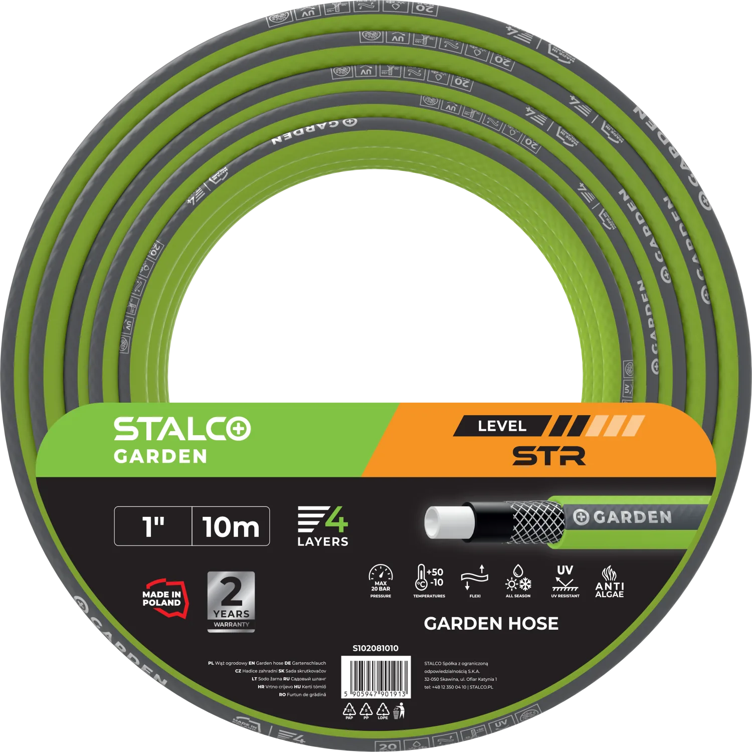 FURTUN.GRAD.1” 10M STR STALCO.GD