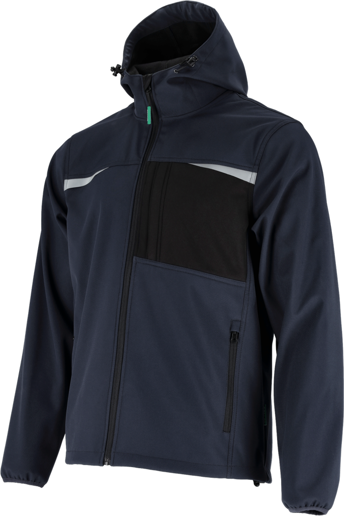 Jachetă softshell pentru bărbați ROCK Bleumarin STALCO
