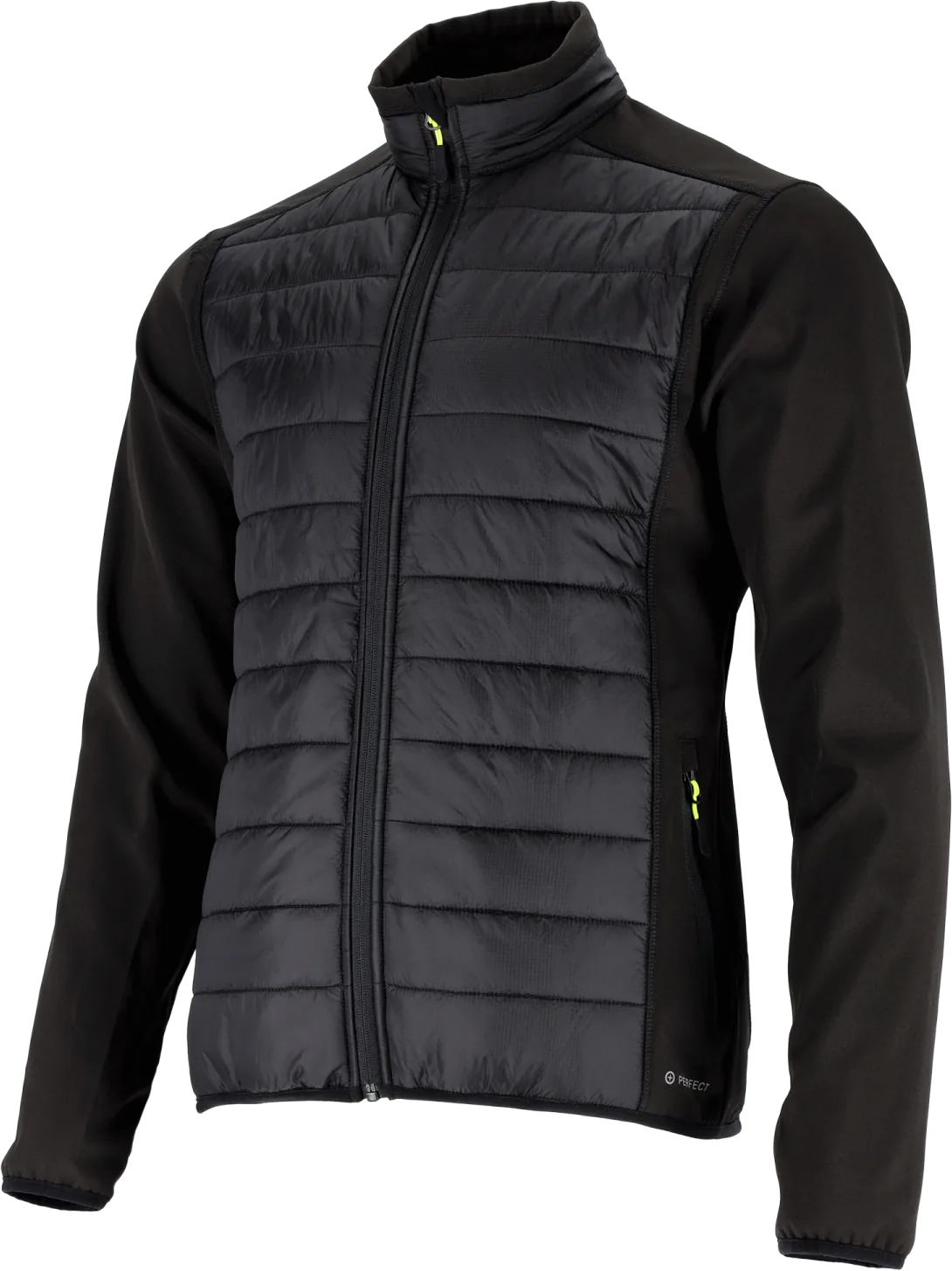 Hanorac softshell pentru bărbați AUGUST Negru STALCO PERFECT