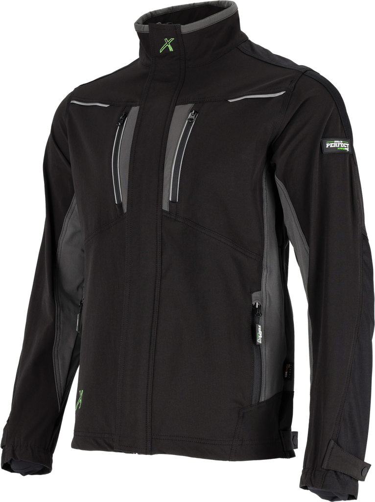 Hanorac de lucru STRETCH LINE Negru STALCO PERFECT