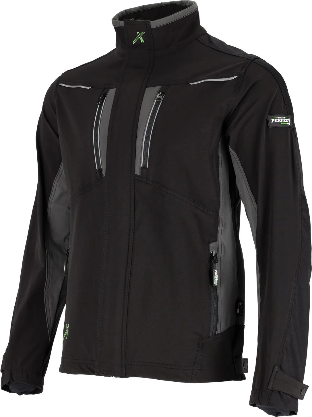 Hanorac de lucru STRETCH LINE Negru STALCO PERFECT