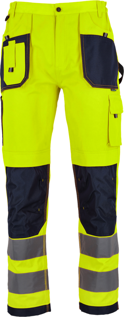 Pantaloni de lucru BASIC NEON LINE galbeni fluorescent STALCO