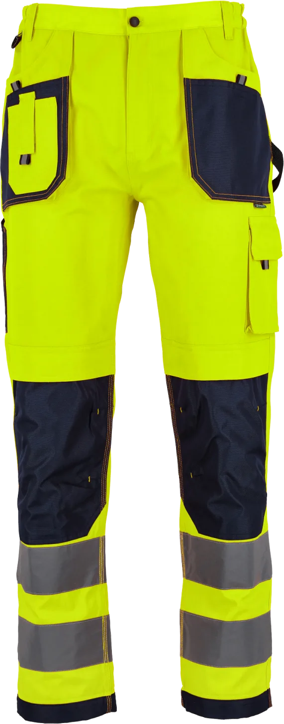 Pantaloni de lucru BASIC NEON LINE galbeni fluorescent STALCO