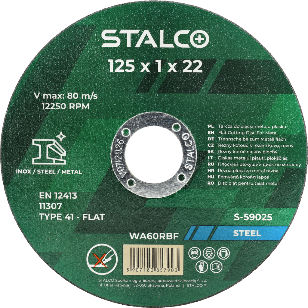 DISC.TAIERE.METAL.STALCO.PREMIUM