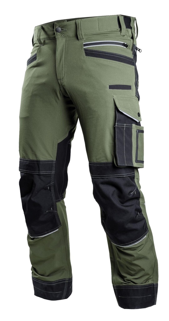 Pantaloni de lucru STRETCH LINE Olive STALCO PERFECT 