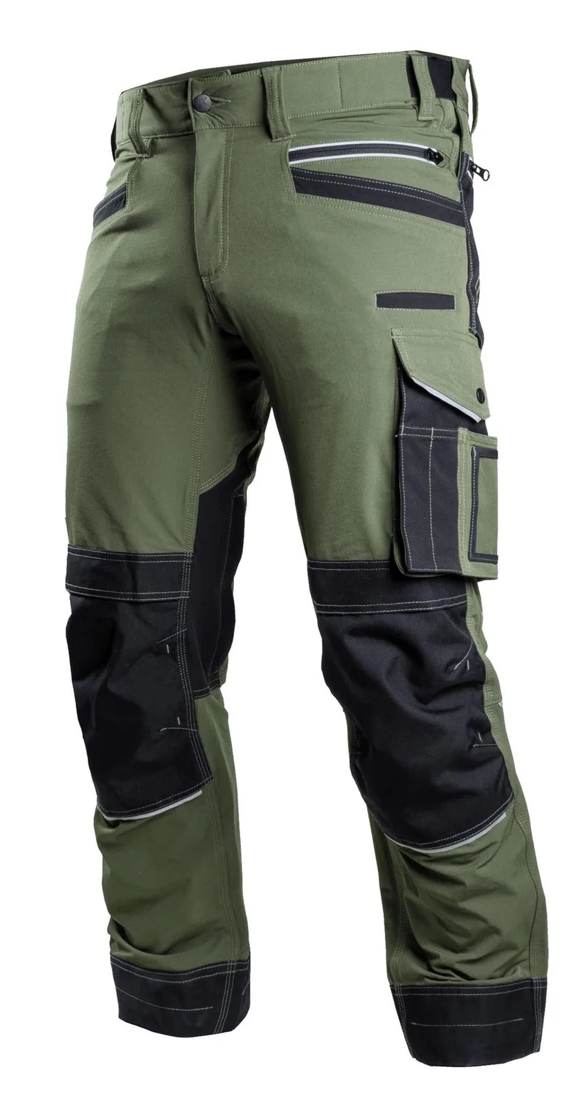 Pantaloni de lucru STRETCH LINE Olive STALCO PERFECT 