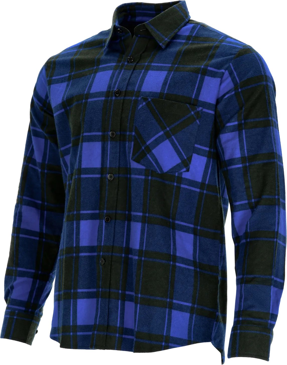 Cămașă albastră din flanel SQUARE STALCO